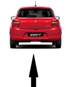Car Rear Bumper Diffuser with Swift LED Light