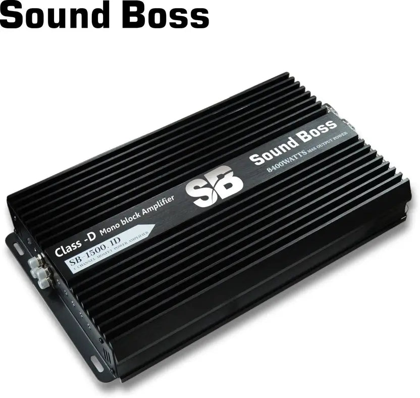 Sound Boss SB-1500.1D 8400W MAX Digital Linkable Block