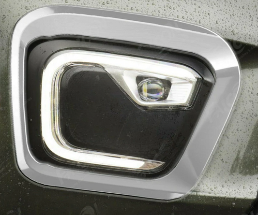 Scorpio N Fog Light Chrome