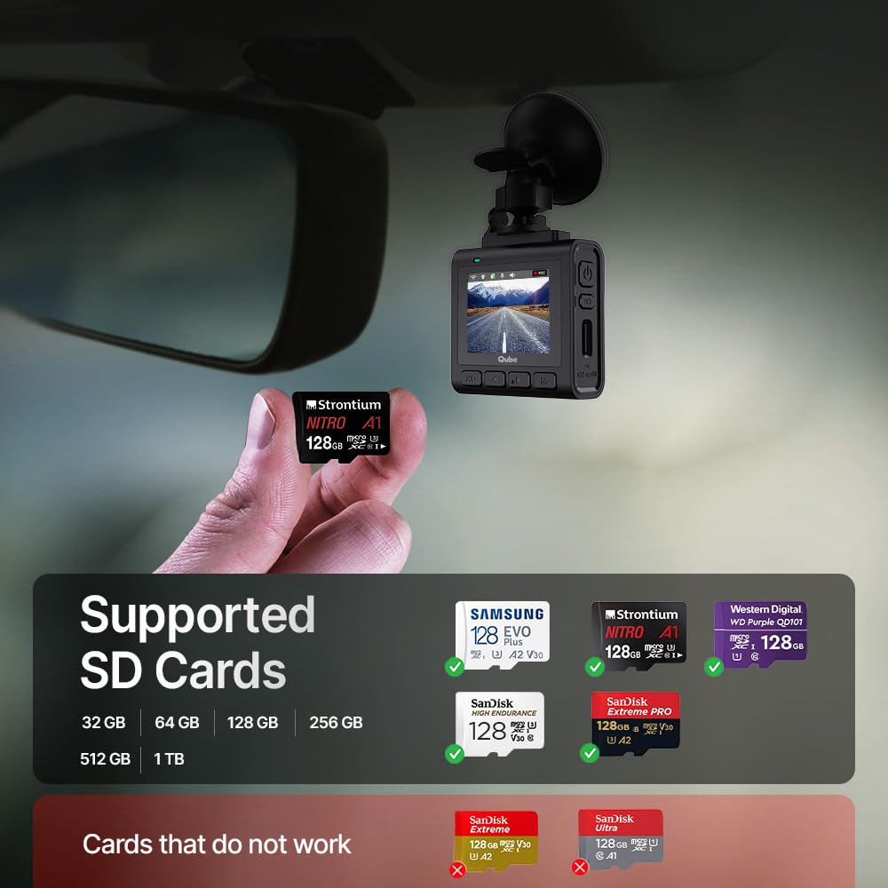 Qubo Car Dashcam Pro 2.7K by Hero Group
