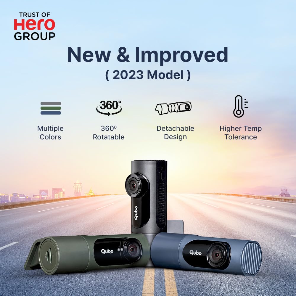 Qubo Car Dashcam Prox by Hero Group