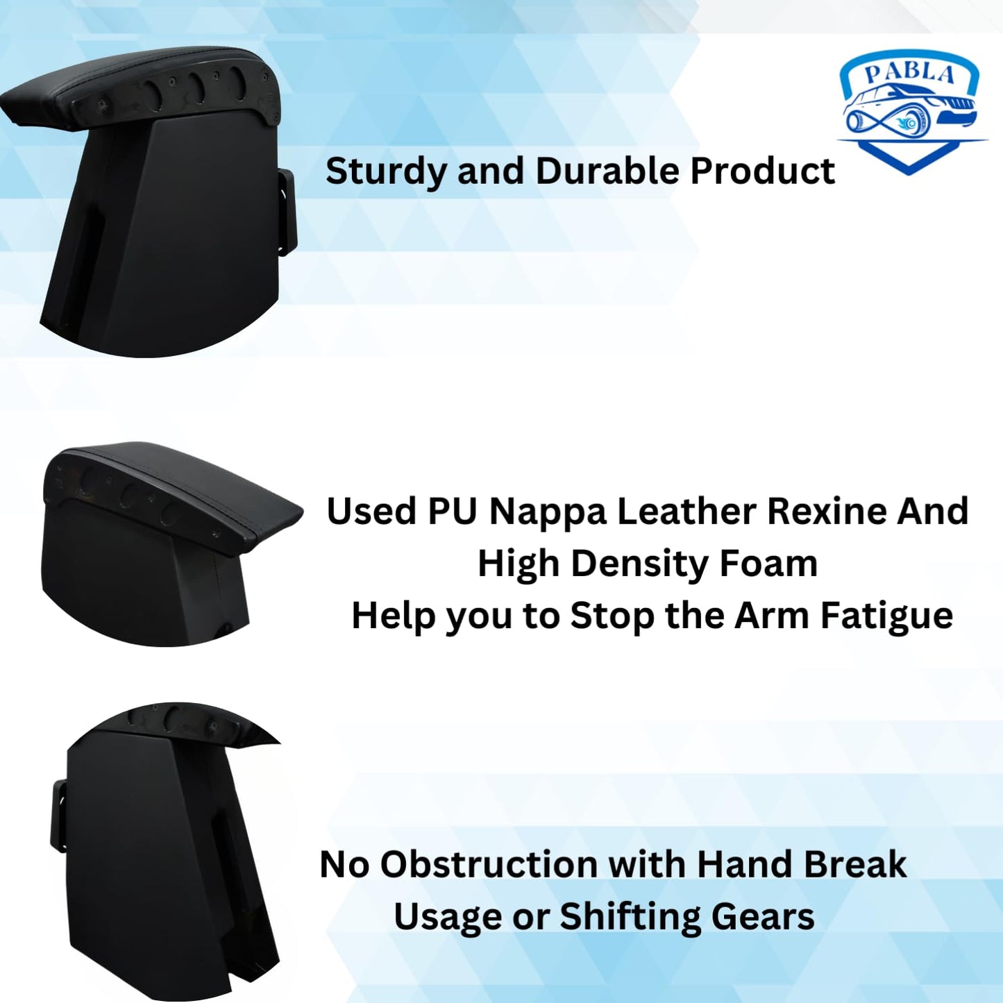 Pabla Enterprises Armrest Console for Maruti Old Swift 2005-2023