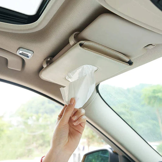 Car Tissue Holder for Sun Visor