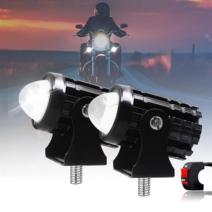 Carzex® Mini Drive Projector Lens LED Bar Fog Light
