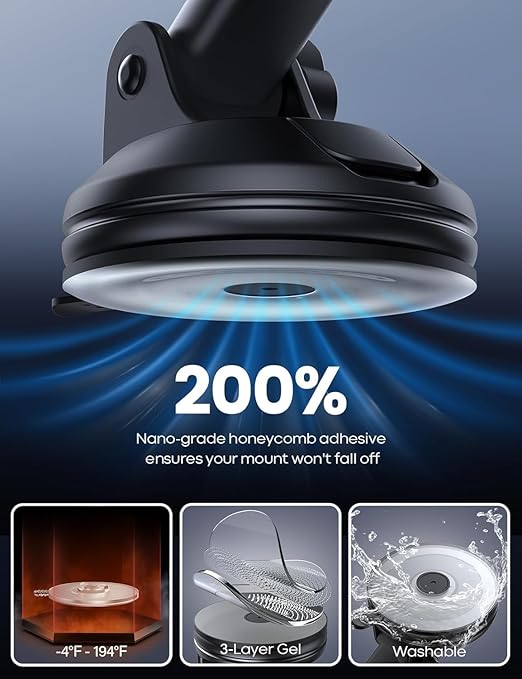 Kratos Grip X2 car Mobile Holder for Dashboard