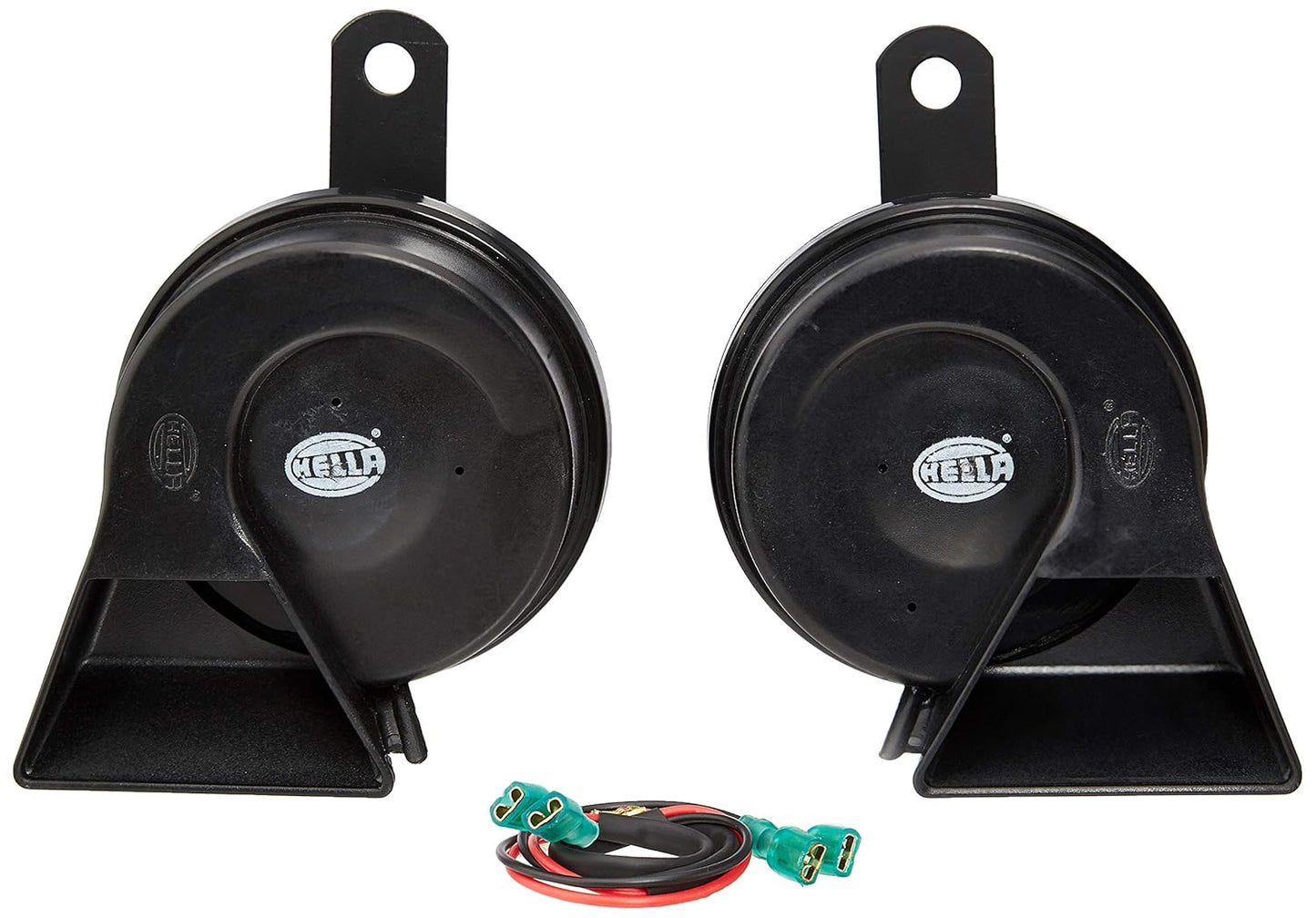 Hella TE30 SET Trumpet Horn Black Twin Tone