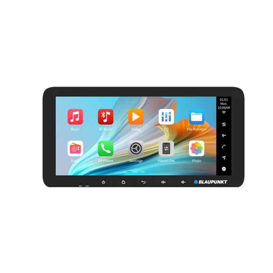 Digital tablet with app icons on a white background