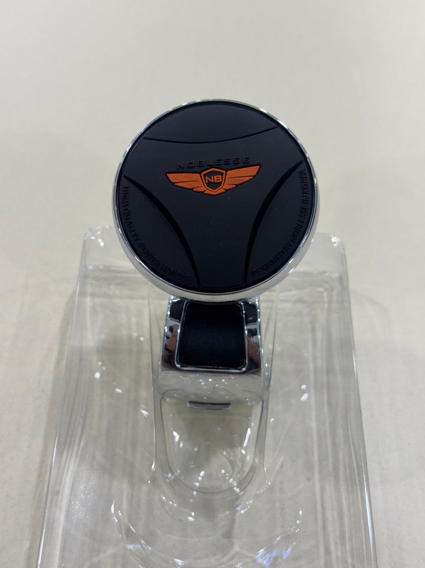 Nobless Leather PVC Car Steering Knob