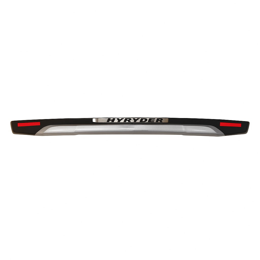 Hyryder car bumper on a white background