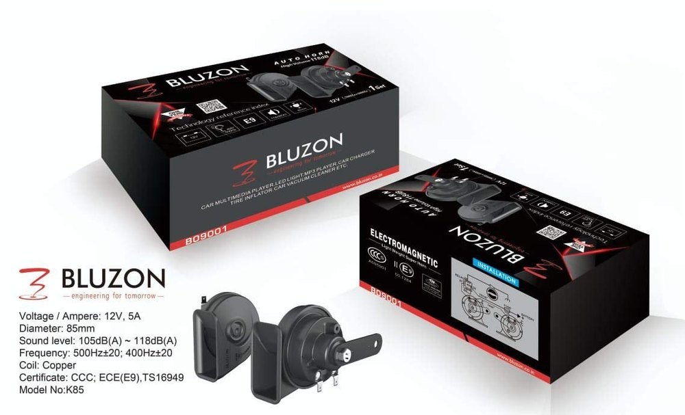 Pure Copper Wire bluzone Car Horn