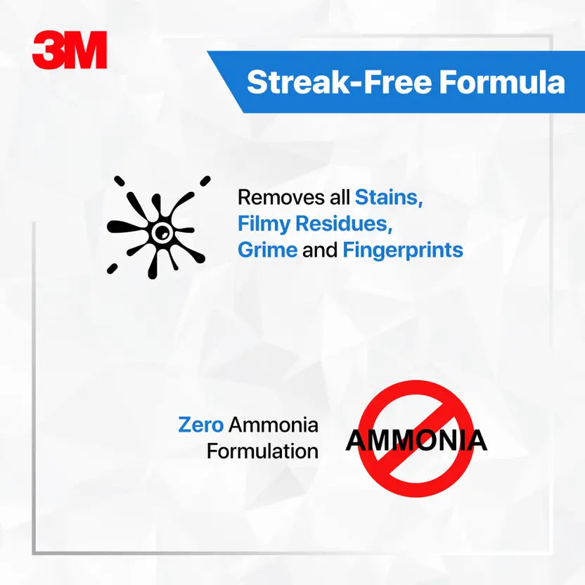 3M IA260166342 Liquid Vehicle Glass Cleaner (500 ml)