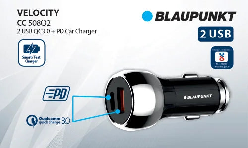 Blaupunkt Quick Car Charger BP CC 508 Q2