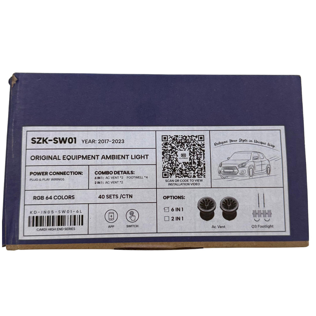 Swift Cardi Ambient AC Vent