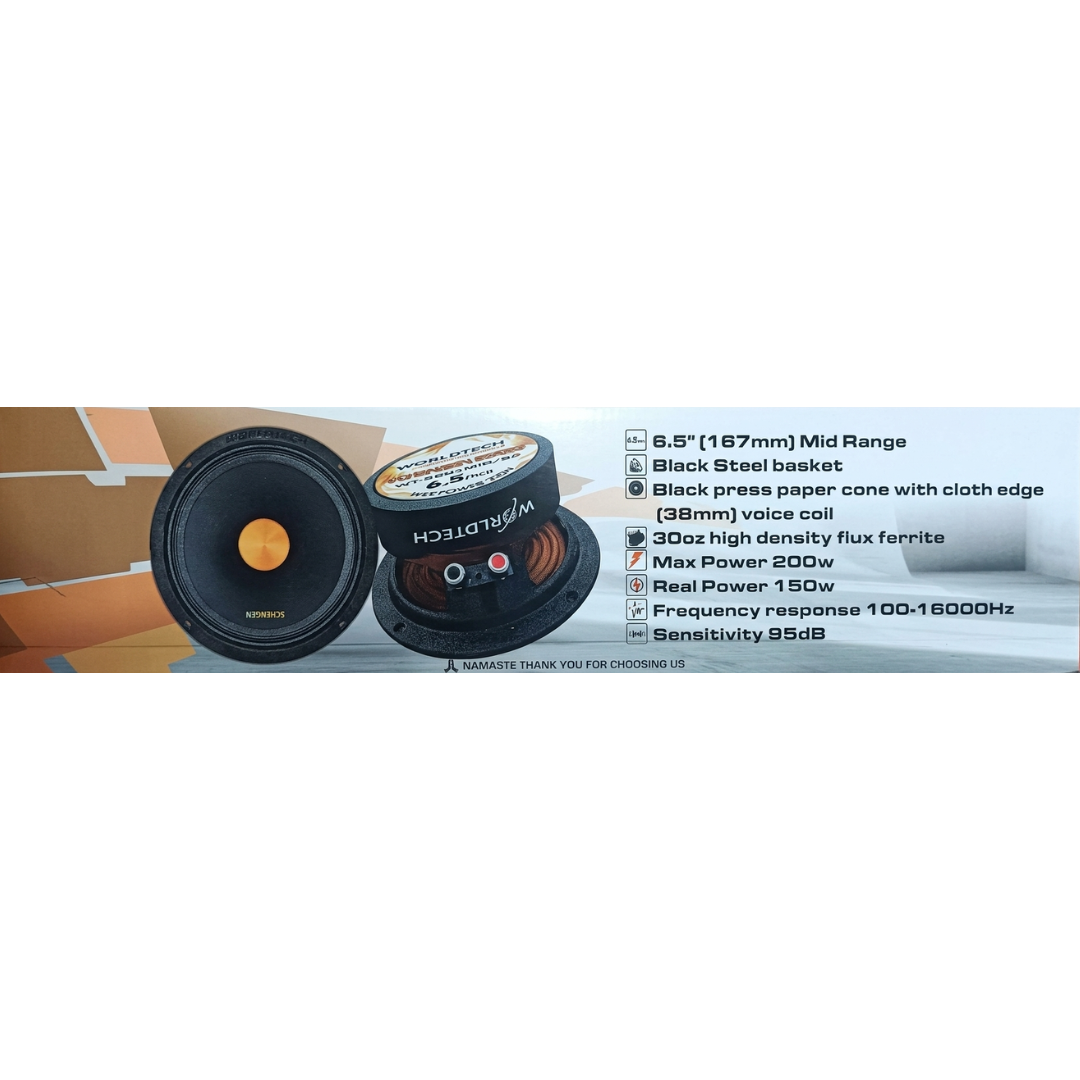 Worldtech WT6501 Midrange speakers