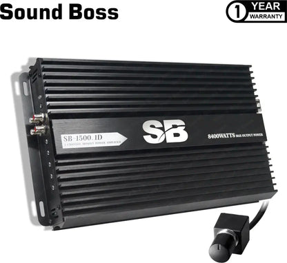 Sound Boss SB-1500.1D 8400W MAX Digital Linkable Block