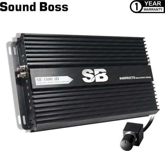 Sound Boss SB-1500.1D 8400W MAX Digital Linkable Block