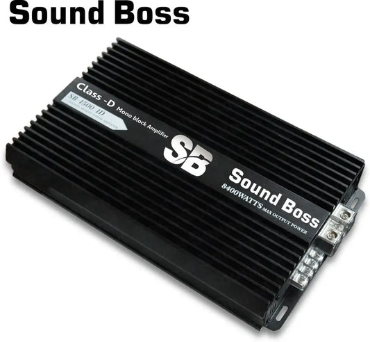 Sound Boss SB-1500.1D 8400W MAX Digital Linkable Block