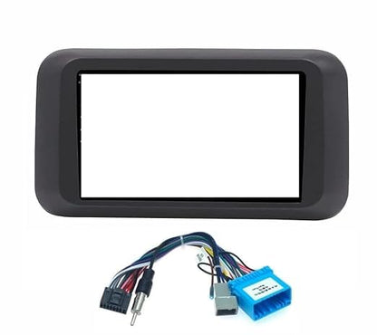 Audio Wheels car Stereo Frame for Mahindra Thar (9 inch) with Android Wiring
