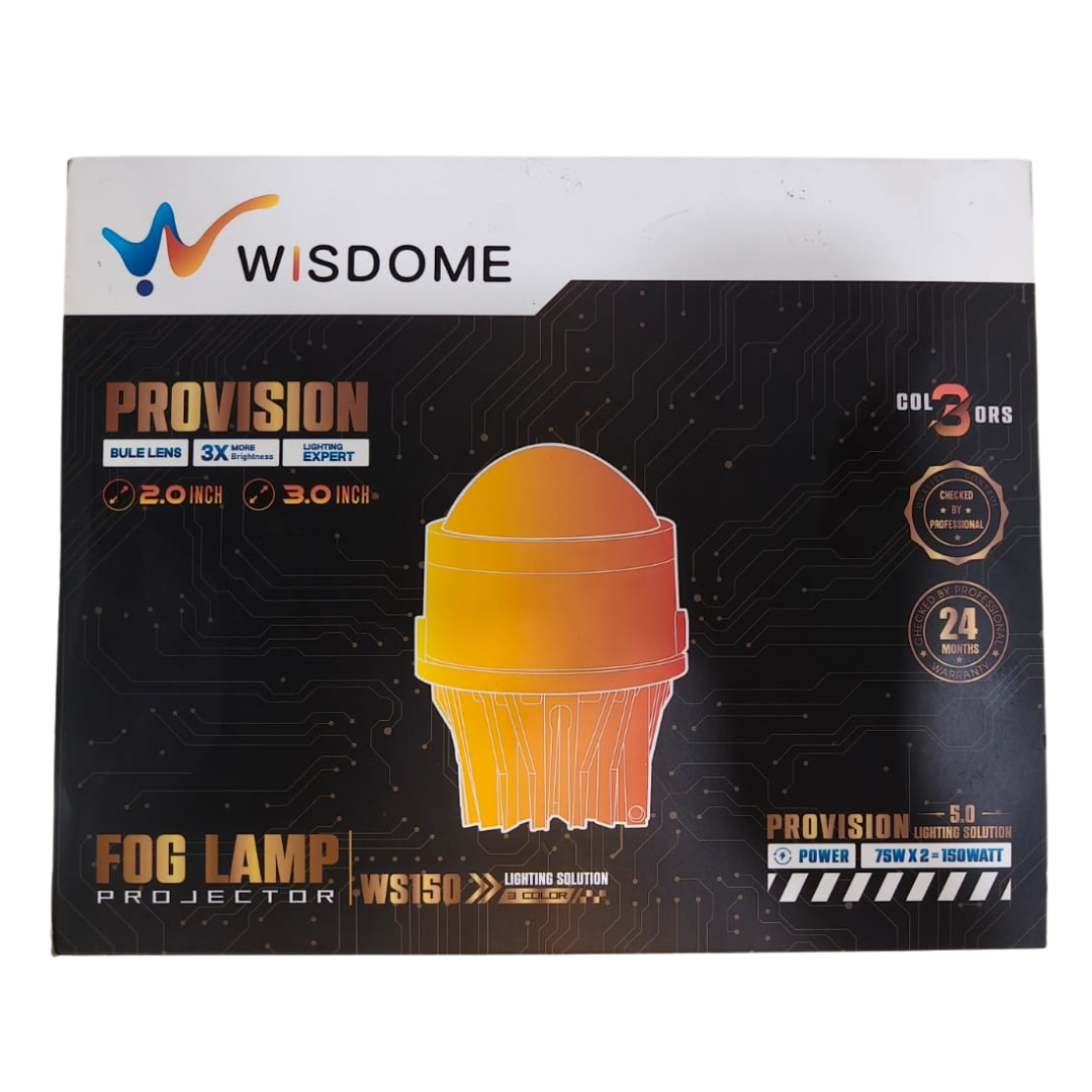 Wisdome 3 in 1 Fog Lamp Projector