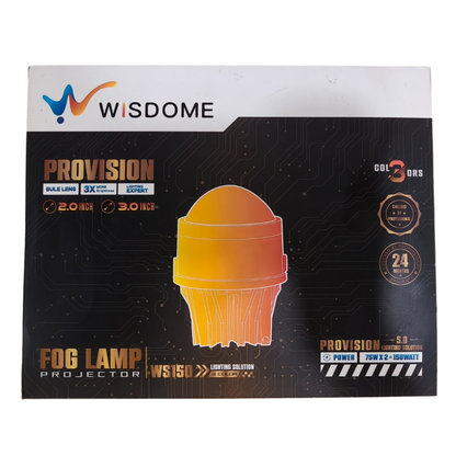 Wisdome 3 in 1 Fog Lamp Projector