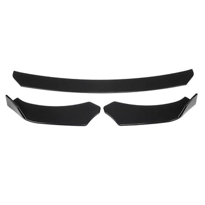 AUTO MT Universal JDM 3-pcs Front Bumper Splitter