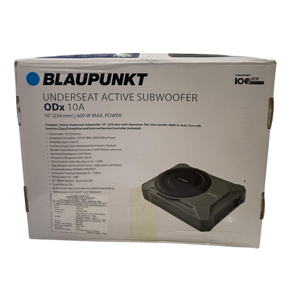 Under Seat Subwoofer Blaupunkt