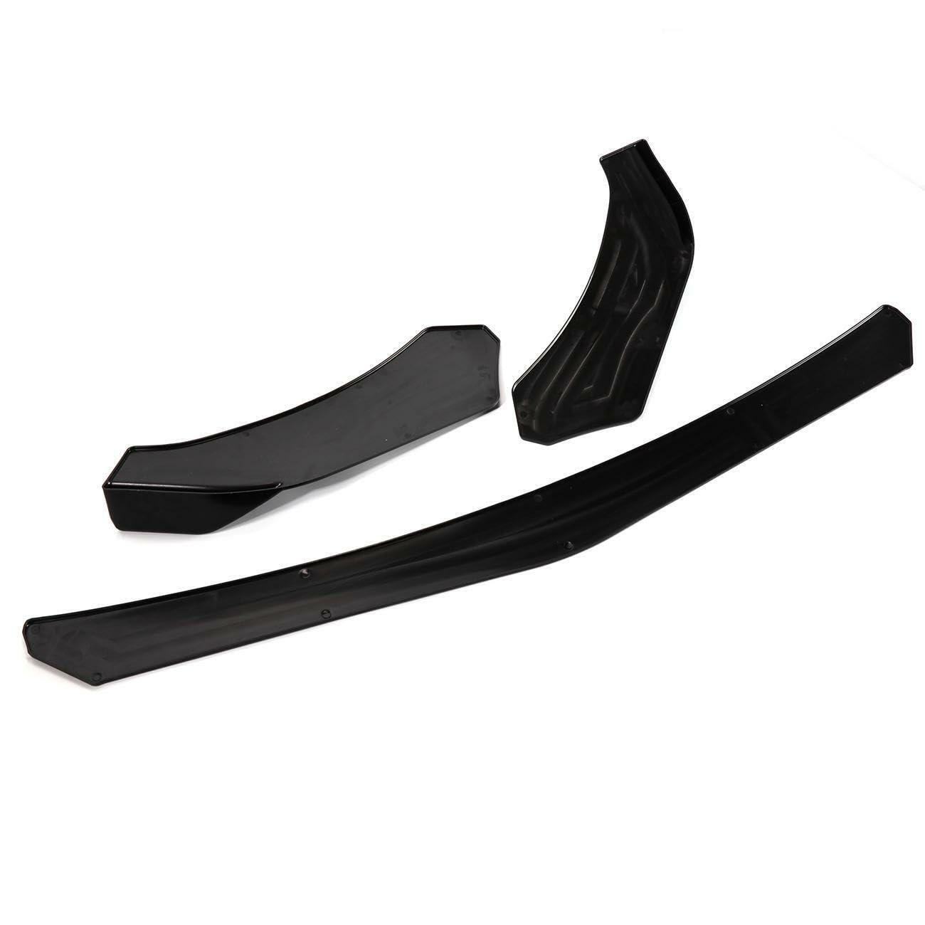 AUTO MT Universal JDM 3-pcs Front Bumper Splitter