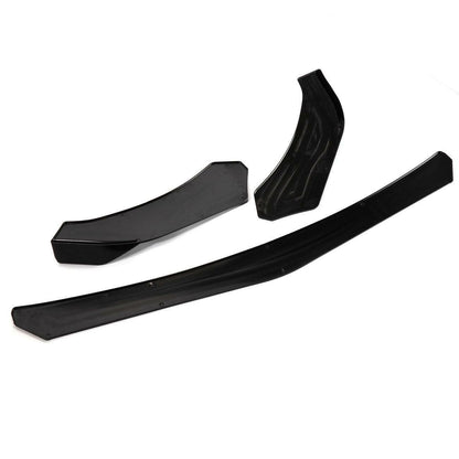 AUTO MT Universal JDM 3-pcs Front Bumper Splitter