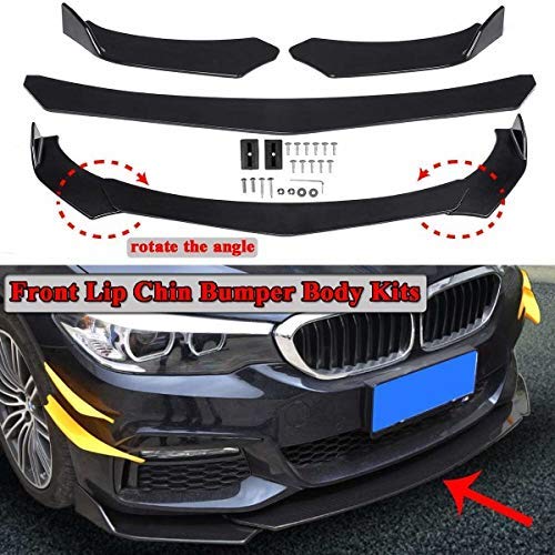 AUTO MT Universal JDM 3-pcs Front Bumper Splitter