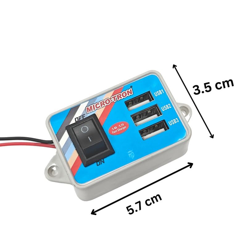 3 in one charger 5.2 amp