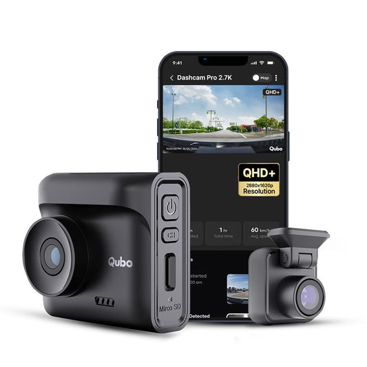 Qubo Car Dashcam Pro 2.7K by Hero Group