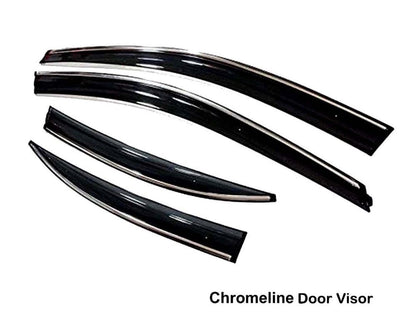 Fronx Door Visor (chrome line)