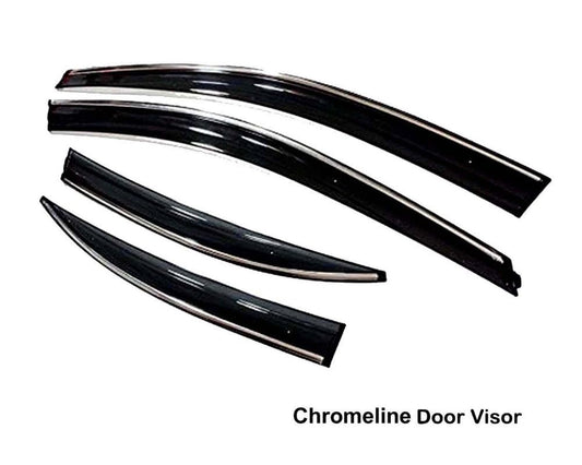 Fronx Door Visor (chrome line) EAGLE