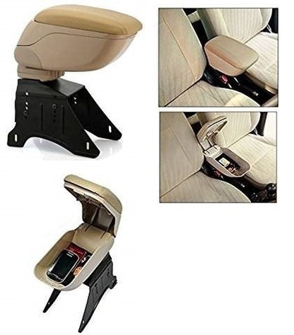Kozdiko Car Armrest Console Beige Color RMA58 Maruti Dzire