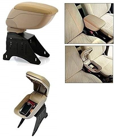 Kozdiko Car Armrest Console Beige Color RMA58 Maruti Dzire