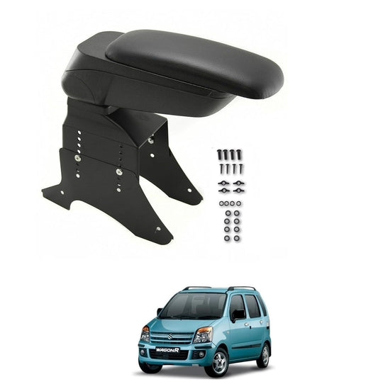 Auto Addict Car Centre Console Armrest Black