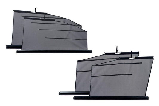 Swastik Car Side Window Automatic Roller Curtain (Set of 4)