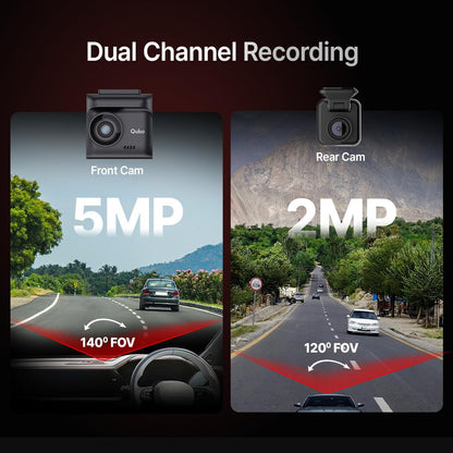 Qubo Car Dashcam Pro 2.7K by Hero Group