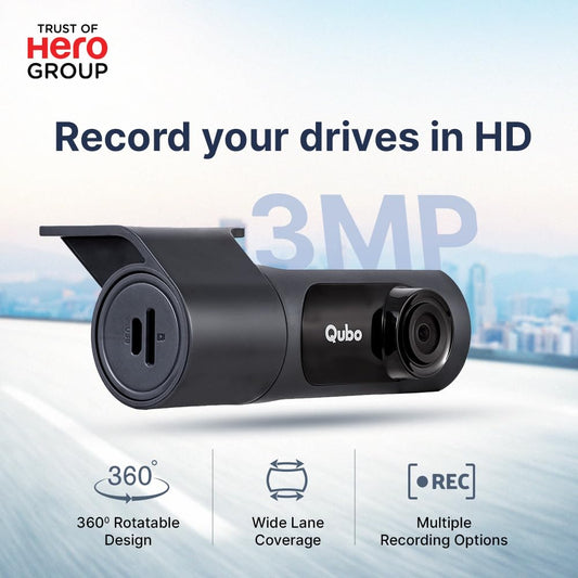 Qubo Car Dashcam Prox by Hero Group