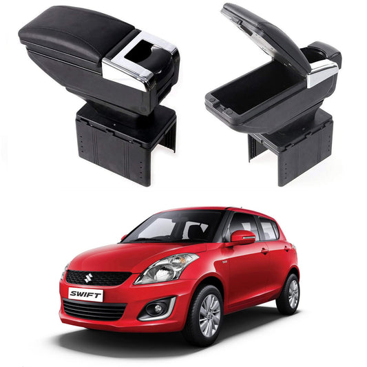 Oshotto PU Leather AR-01 Car Armrest Console Box