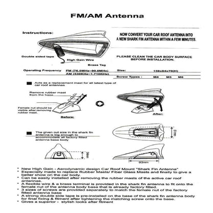 Shark Fin Car Antenna