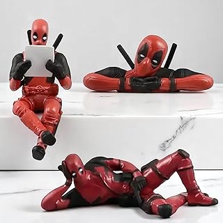 3 pcs sett Deadpool Action Figures