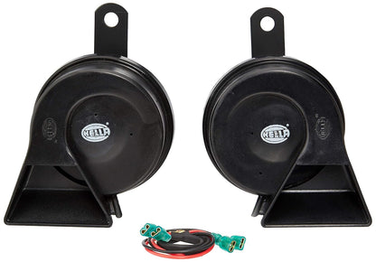 Hella TE30 SET Trumpet Horn Black Twin Tone