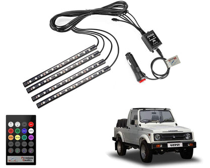 LED RGB Car Interior Decorative Atmosphere Strip Music reactive
