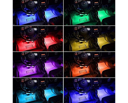 LED RGB Car Interior Decorative Atmosphere Strip Music reactive
