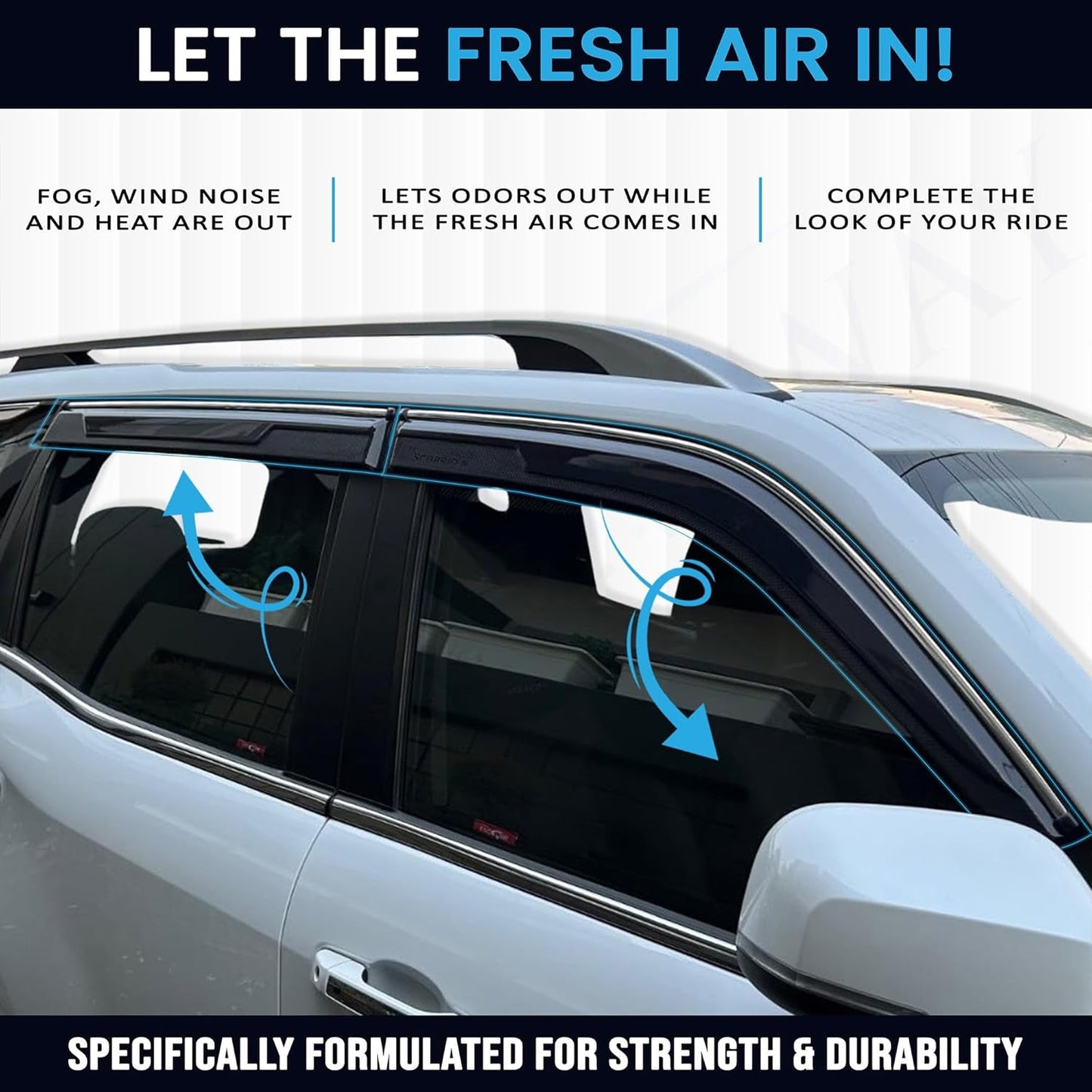 Swift Dzire Door Visor