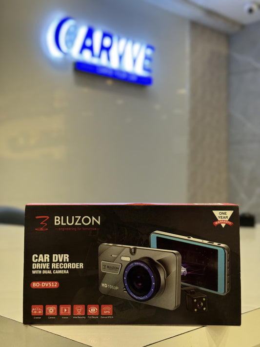 Bluzon Car DVR Drive Recorder with Dual Camera BO-DVR512