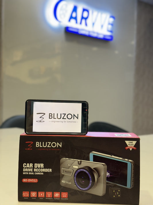 Bluzon Car DVR Drive Recorder with Dual Camera BO-DVR512