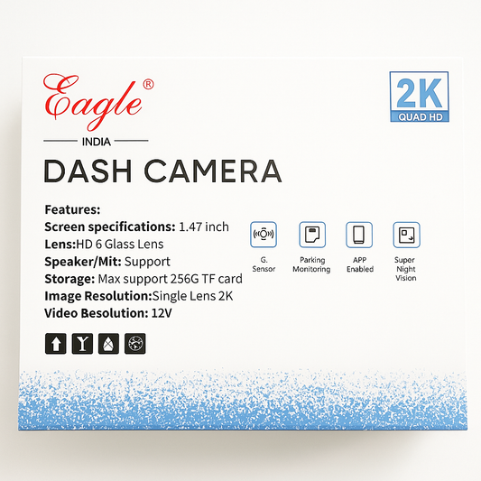 Eagle Dashcam Front 2K