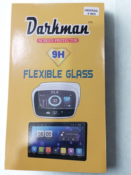 Box of Darkman screen protector with flexible glass feature on a white background
